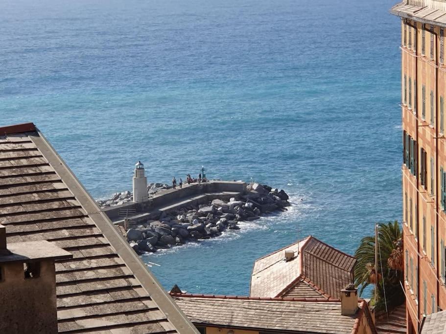 Vasto Apt Panoramico 3 Min Mare Lägenhet Camogli Exteriör bild